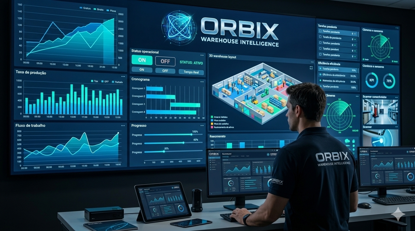 Monitoramento em tempo real da sua operação